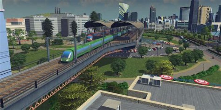 Can trains use tram tracks in cities:skylines?