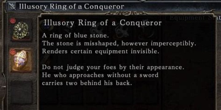 Can you use Dark Sign and still get Illusory Ring of a Conqueror?