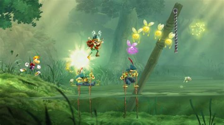 Co-op in Rayman Legends on PS4