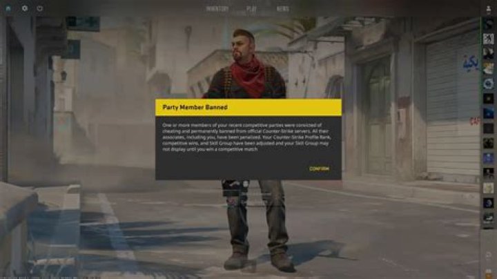 CSGO - Banned competitive or a penalty of a few months / years?