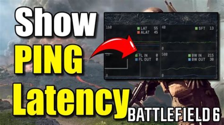 How can I check my ping in Battlefield 3?
