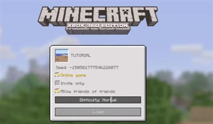 How can I find my Minecraft seed on Xbox 360