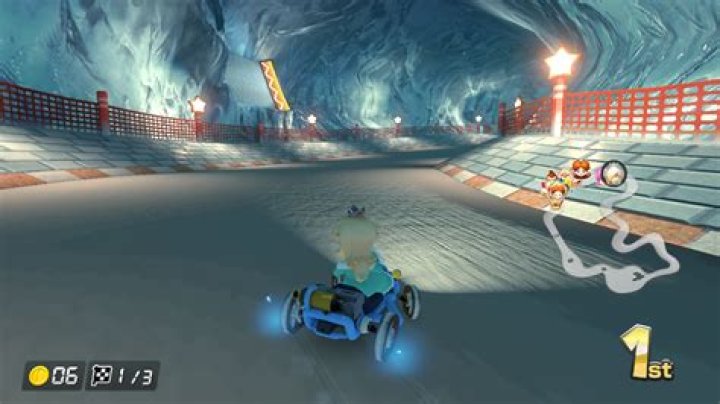 How do I access the boost pad on the wall in Sherbet Land?