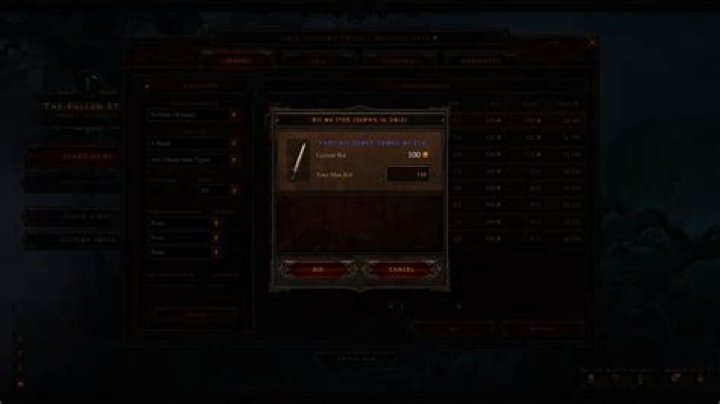 How do I access the Diablo 3 auction house?