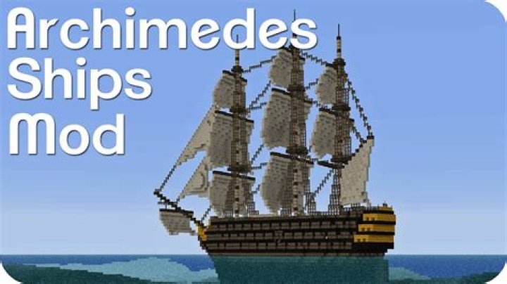 How do I destroy a ship realm in the Archimedes' Ships mod?