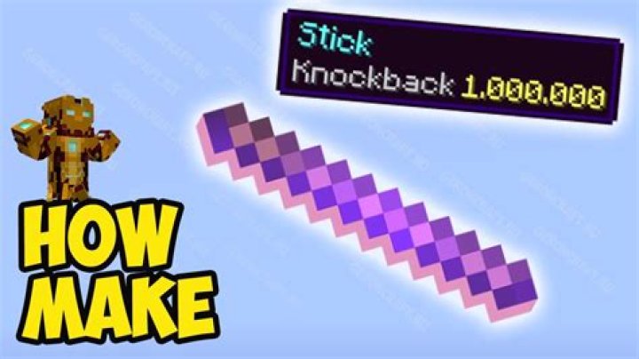 How do I enchant a stick with Knockback 3? [duplicate]