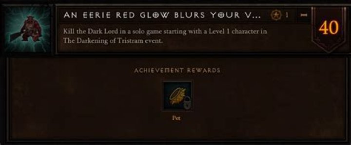 How do I get the achievement "An Eerie Red Glow Blurs Your Vision"?
