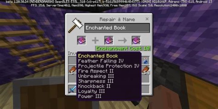 How do I separate an enchantment book with multiple enchantments?