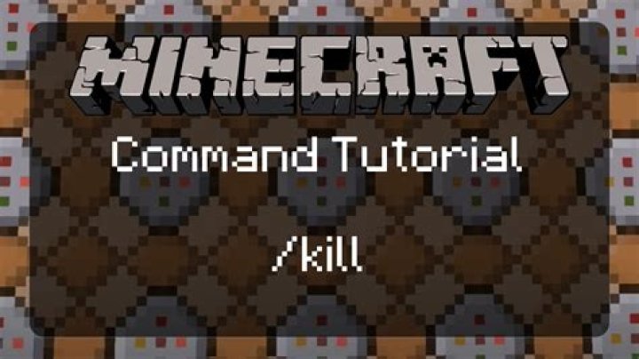 How do I set a /kill command on a block?