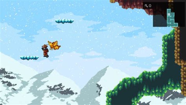How do I solve this jump puzzle at Snowy Peaks?