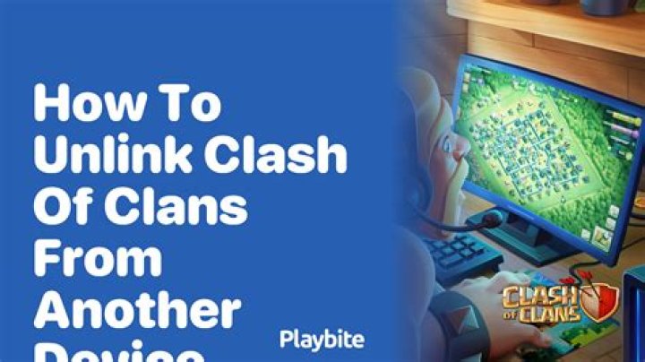 How do I unlink Clash of Clans from my iPad?