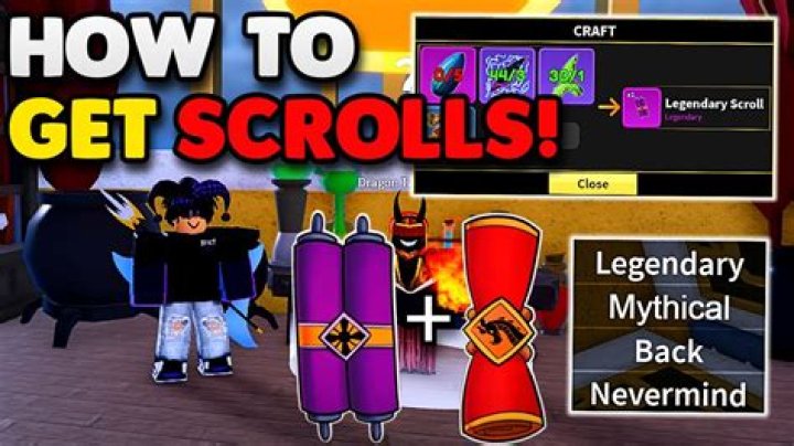 How do I use scrolls?