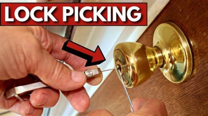 How do you pick a lock successfully?