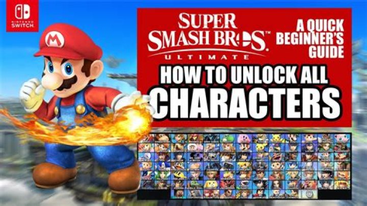 How do you unlock the 4 extra characters?
