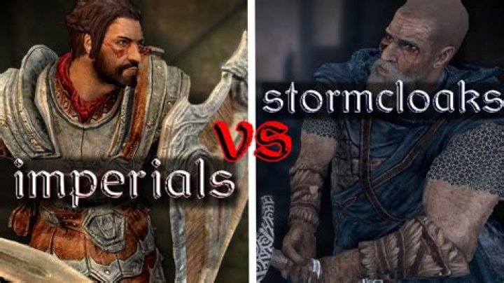 How does choosing Imperials or Stormcloaks affect me later in the game?