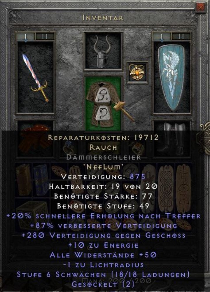 How much does it cost to repair an Enigma armor?