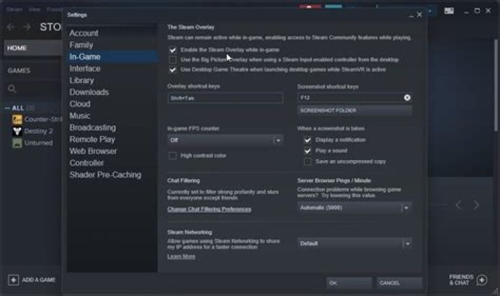 How to enable Steam overlay while playing Dungeons of Dredmor?