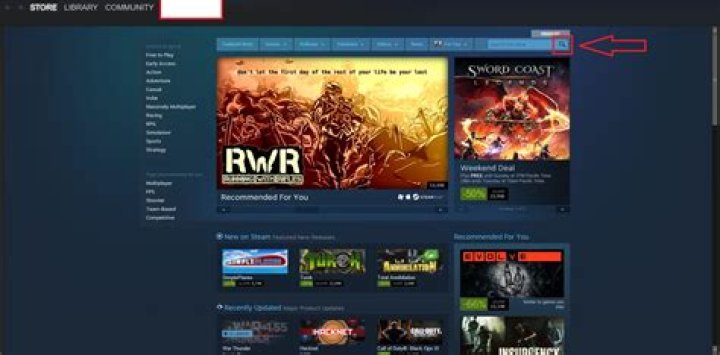 How to find games by tag and language in Steam
