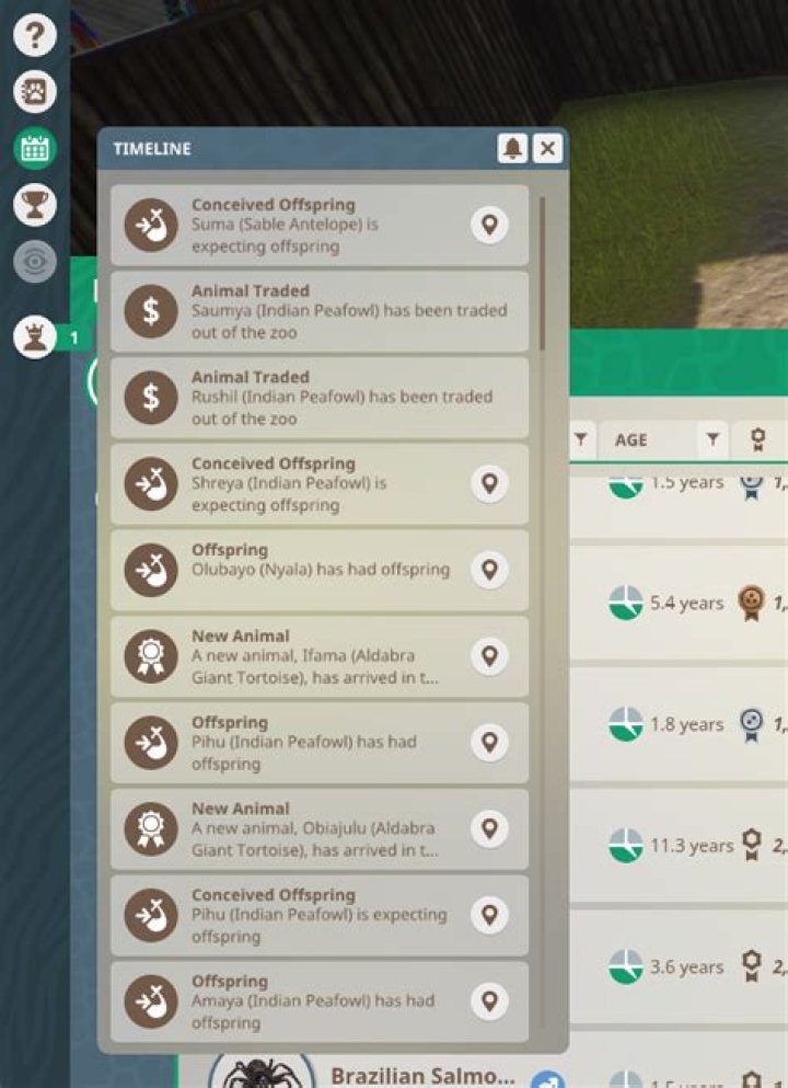 How to hide/dismiss a notification in Planet Zoo?
