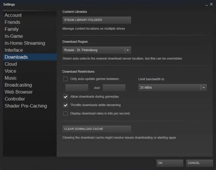 How to make Steam download game updates immediately?