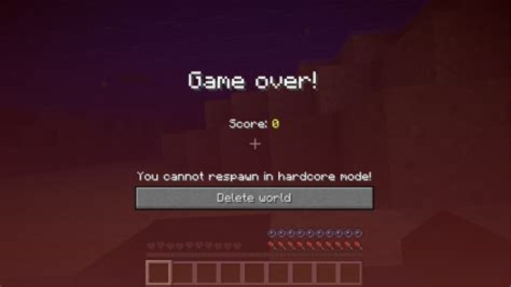 How to stop being dead in hardcore minecraft [duplicate]