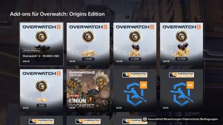 In what ways can I get coins in Overwatch?