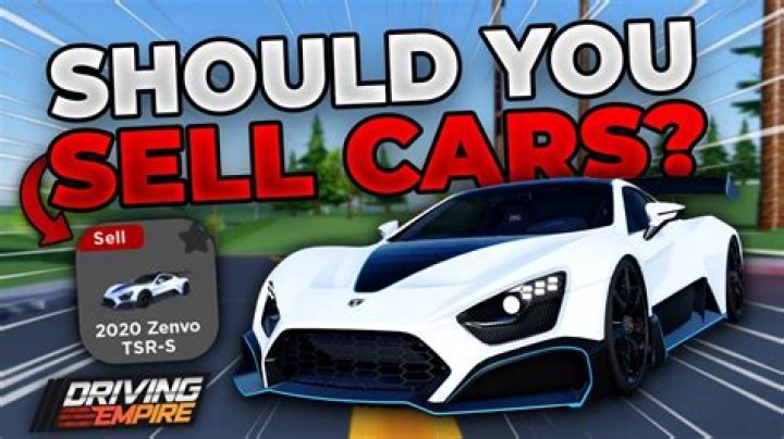 Is it possible to sell cars in single player?