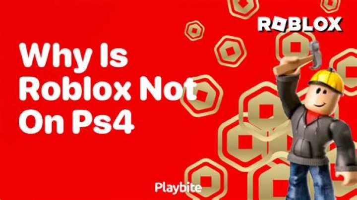Is Roblox available on PS4?