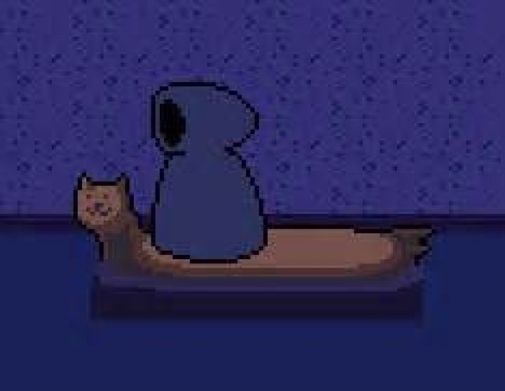 Is the Hotland boat becoming a dog an undiscovered easter egg in Undertale?