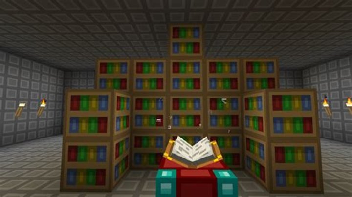 Is there a height limit on bookshelves enhancing an enchantment table?