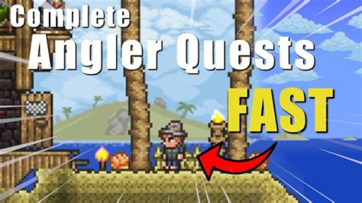 Questions about the angler quests?