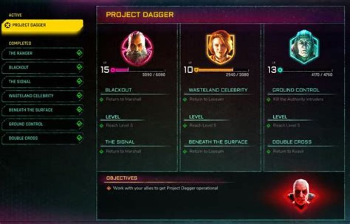 Rage 2 : Stuck on Project Dagger