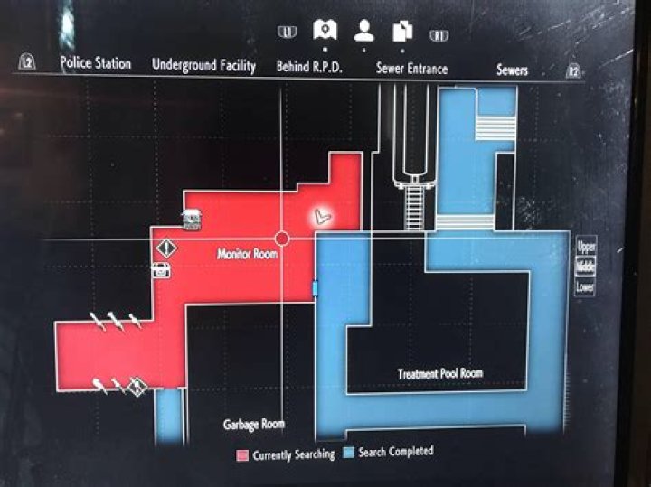 Sewers monitor room missing items (Contains Spoilers)