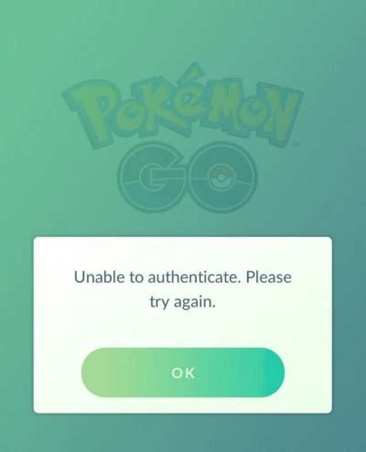 "Unable to authenticate" error while trying to create a Pokemon GO account