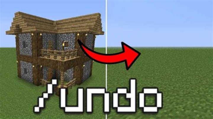 Undo command in Minecraft