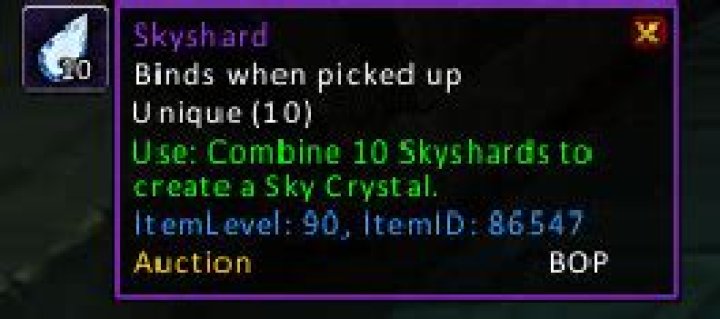 What is a Skyshard? What is a Sky Crystal?